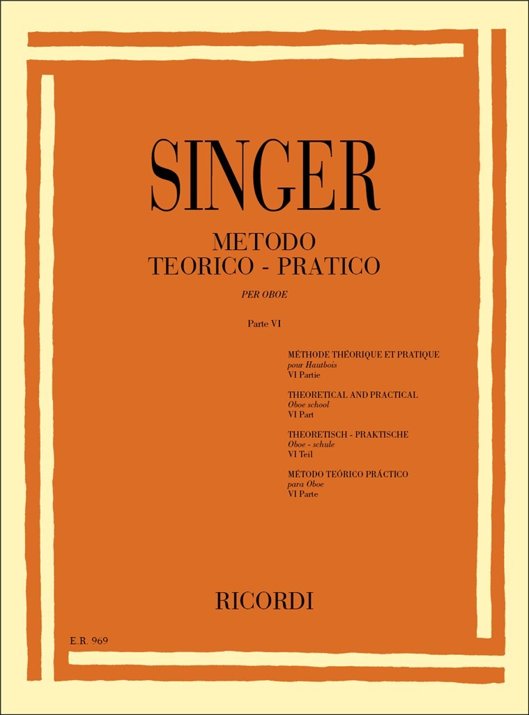 Metodo Teorico - Pratico Per Oboe